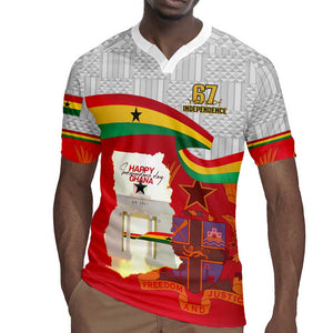 Ghana Independence Day Rugby Jersey Gana Map Happy 67 Years Anniversary