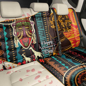 Africa International Women Day Back Car Seat Cover African Pattern