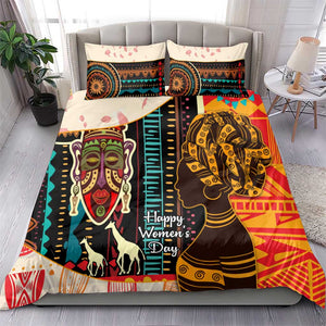 Africa International Women Day Bedding Set African Pattern