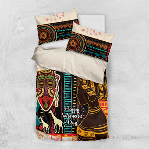 Africa International Women Day Bedding Set African Pattern