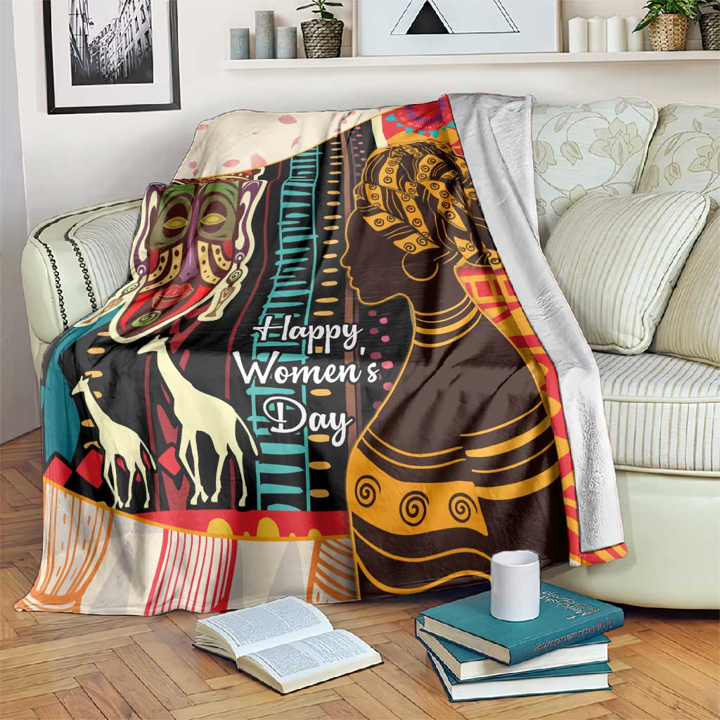 Africa International Women Day Blanket African Pattern