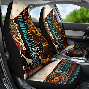 Africa International Women Day Car Seat Cover African Pattern