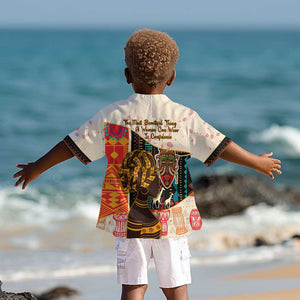 Africa International Women Day Kid Hawaiian Shirt African Pattern