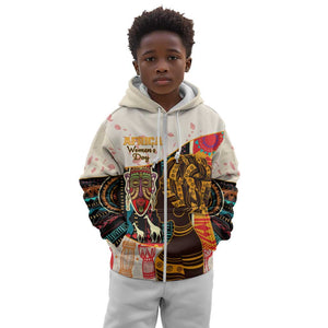 Africa International Women Day Kid Hoodie African Pattern