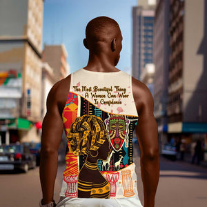 Africa International Women Day Men Tank Top African Pattern