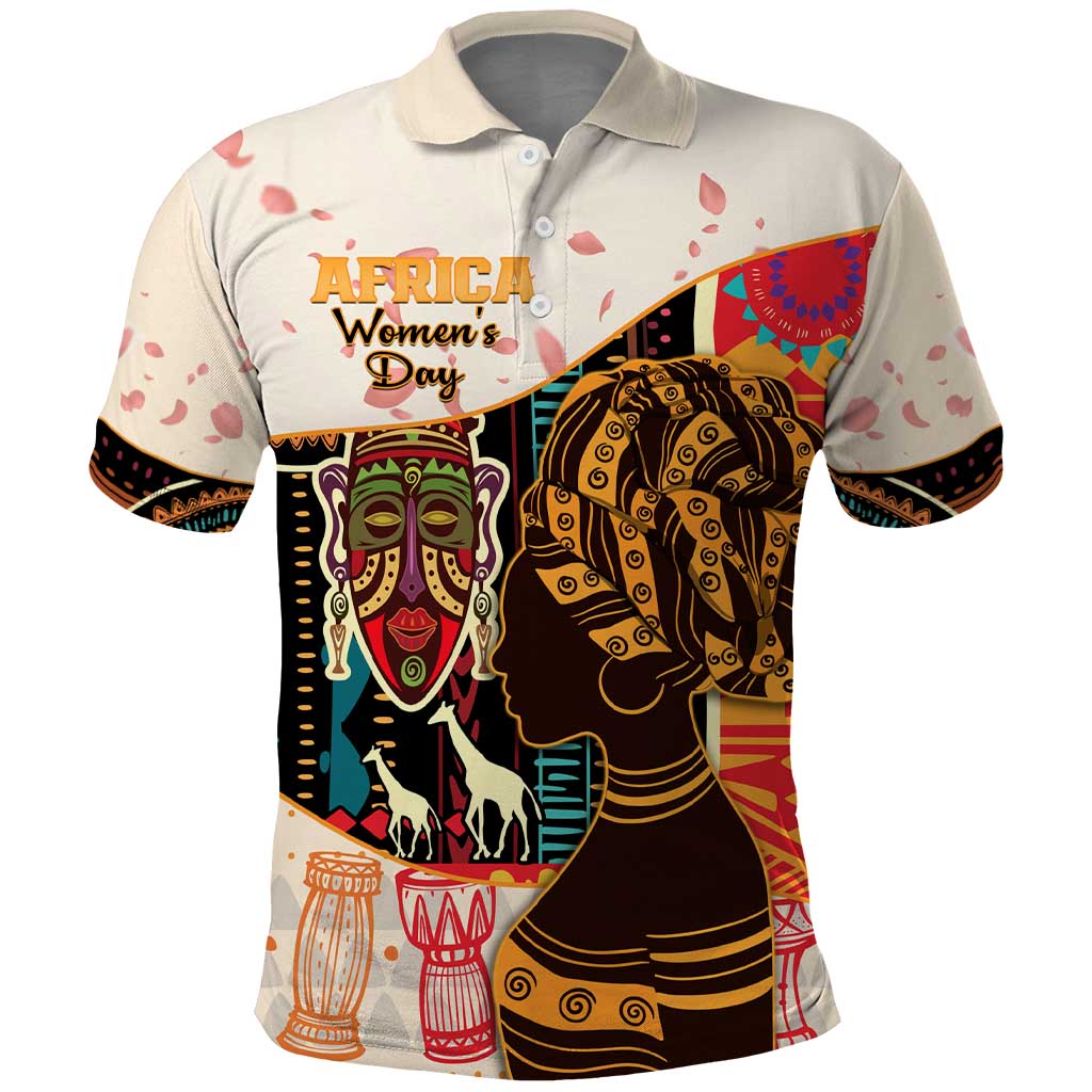 Africa International Women Day Polo Shirt African Pattern