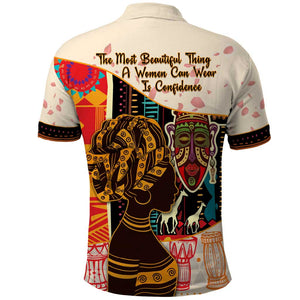 Africa International Women Day Polo Shirt African Pattern