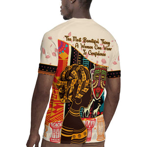 Africa International Women Day Rugby Jersey African Pattern