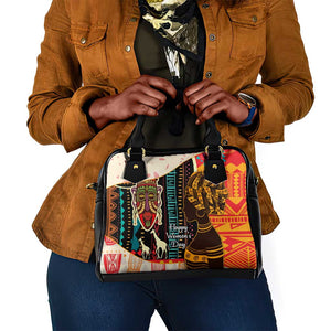 Africa International Women Day Shoulder Handbag African Pattern