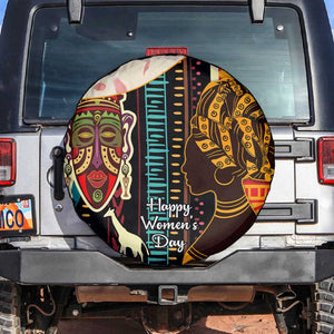 Africa International Women Day Spare Tire Cover African Pattern