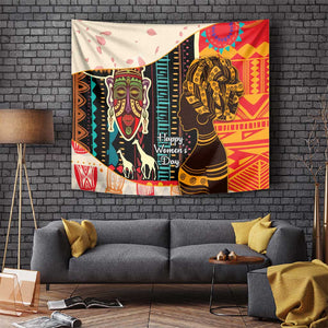 Africa International Women Day Tapestry African Pattern