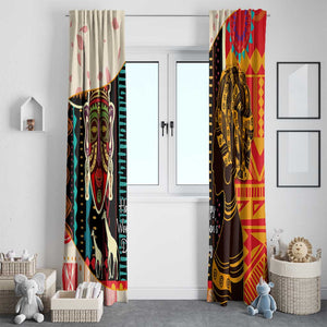 Africa International Women Day Window Curtain African Pattern