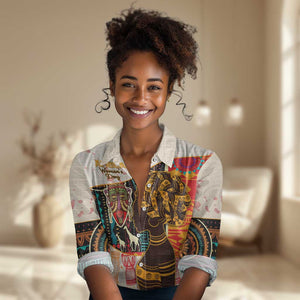 Africa International Women Day Women Casual Shirt African Pattern