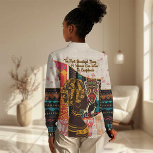 Africa International Women Day Women Casual Shirt African Pattern