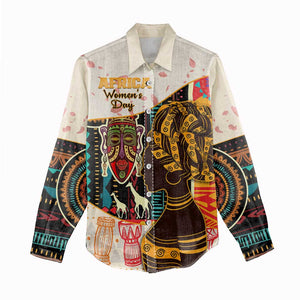 Africa International Women Day Women Casual Shirt African Pattern