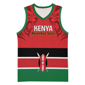 Custom Kenya Football Basketball Jersey Go Harambee Stars African Pattern LT14