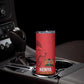 Custom Kenya Football Skinny Tumbler Go Harambee Stars African Pattern