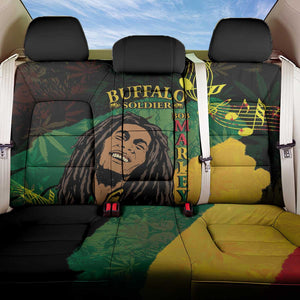 Afro Legend Bob Buffalo Soldier Back Car Seat Cover American Heroes Reggae Style