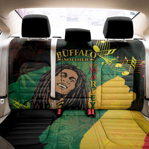 Afro Legend Bob Buffalo Soldier Back Car Seat Cover American Heroes Reggae Style