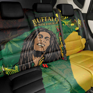 Afro Legend Bob Buffalo Soldier Back Car Seat Cover American Heroes Reggae Style