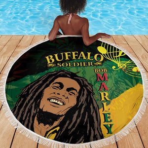 Afro Legend Bob Buffalo Soldier Beach Blanket American Heroes Reggae Style