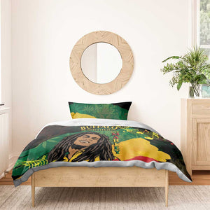 Afro Legend Bob Buffalo Soldier Bedding Set American Heroes Reggae Style