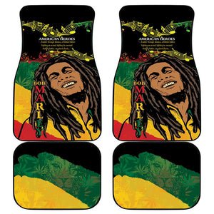 Afro Legend Bob Buffalo Soldier Car Mats American Heroes Reggae Style