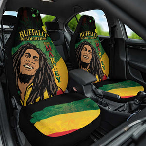 Afro Legend Bob Buffalo Soldier Car Seat Cover American Heroes Reggae Style