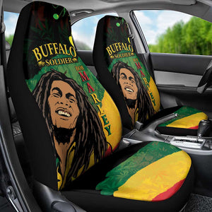 Afro Legend Bob Buffalo Soldier Car Seat Cover American Heroes Reggae Style