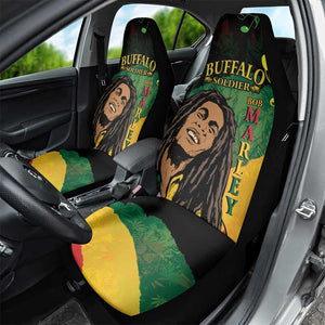 Afro Legend Bob Buffalo Soldier Car Seat Cover American Heroes Reggae Style