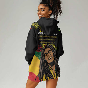 Afro Legend Bob Buffalo Soldier Hoodie Dress American Heroes Reggae Style