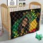 Afro Legend Bob Buffalo Soldier Quilt American Heroes Reggae Style