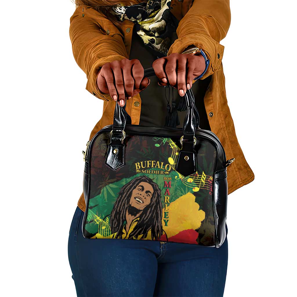 Afro Legend Bob Buffalo Soldier Shoulder Handbag American Heroes Reggae Style