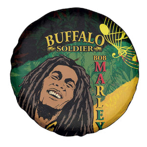 Afro Legend Bob Buffalo Soldier Spare Tire Cover American Heroes Reggae Style