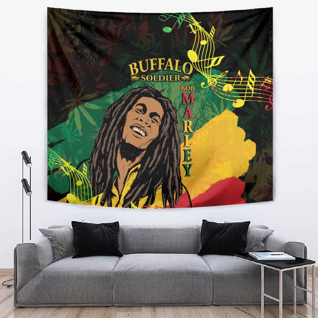 Afro Legend Bob Buffalo Soldier Tapestry American Heroes Reggae Style