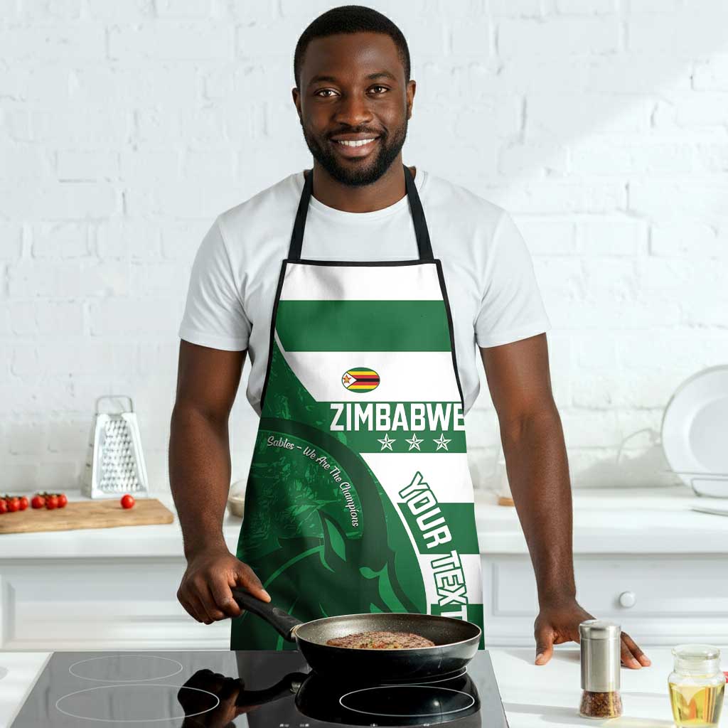 Zimbabwe Rugby Custom Apron Sables 3rd Champions Proud