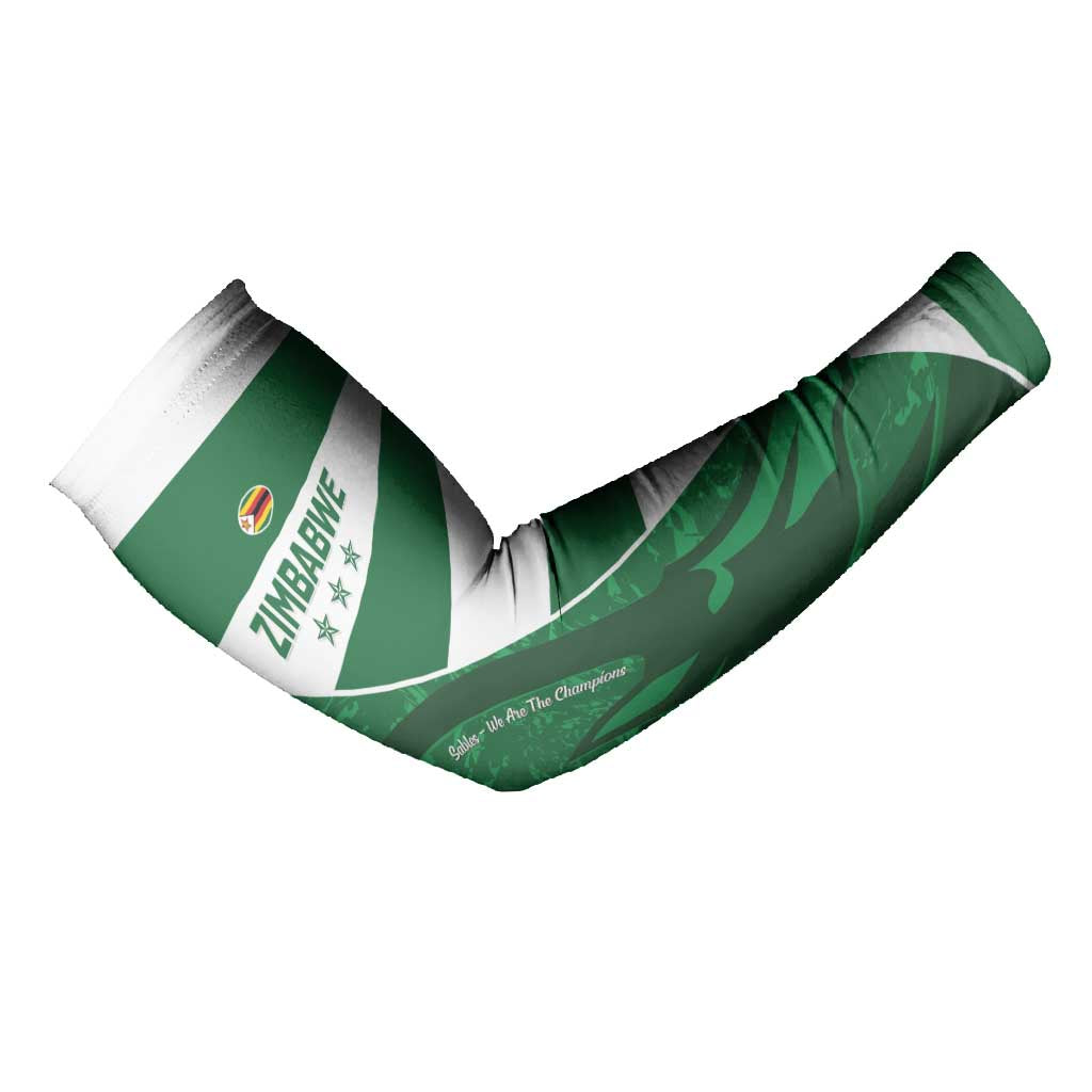 Zimbabwe Rugby Custom Arm Sleeves Sables 3rd Champions Proud