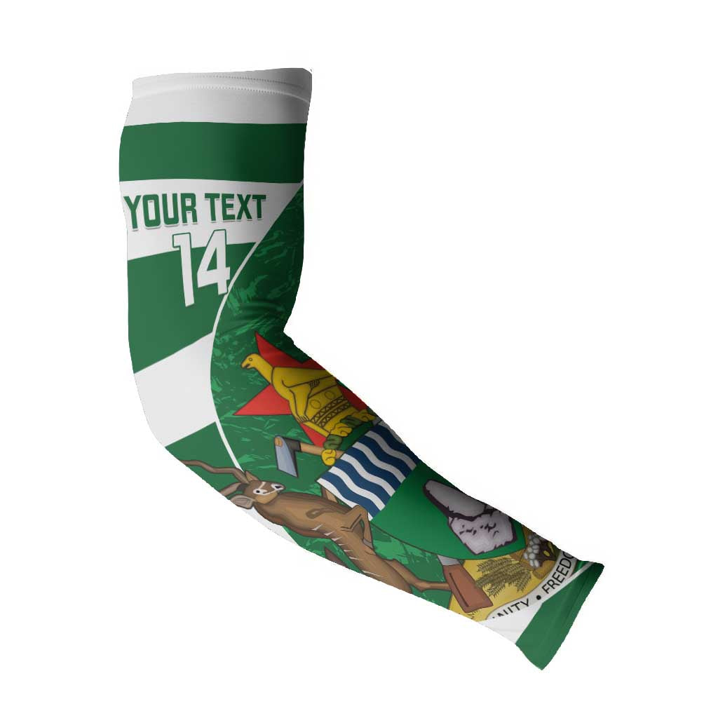 Zimbabwe Rugby Custom Arm Sleeves Sables 3rd Champions Proud