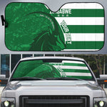 Zimbabwe Rugby Custom Auto Sun Shade Sables 3rd Champions Proud