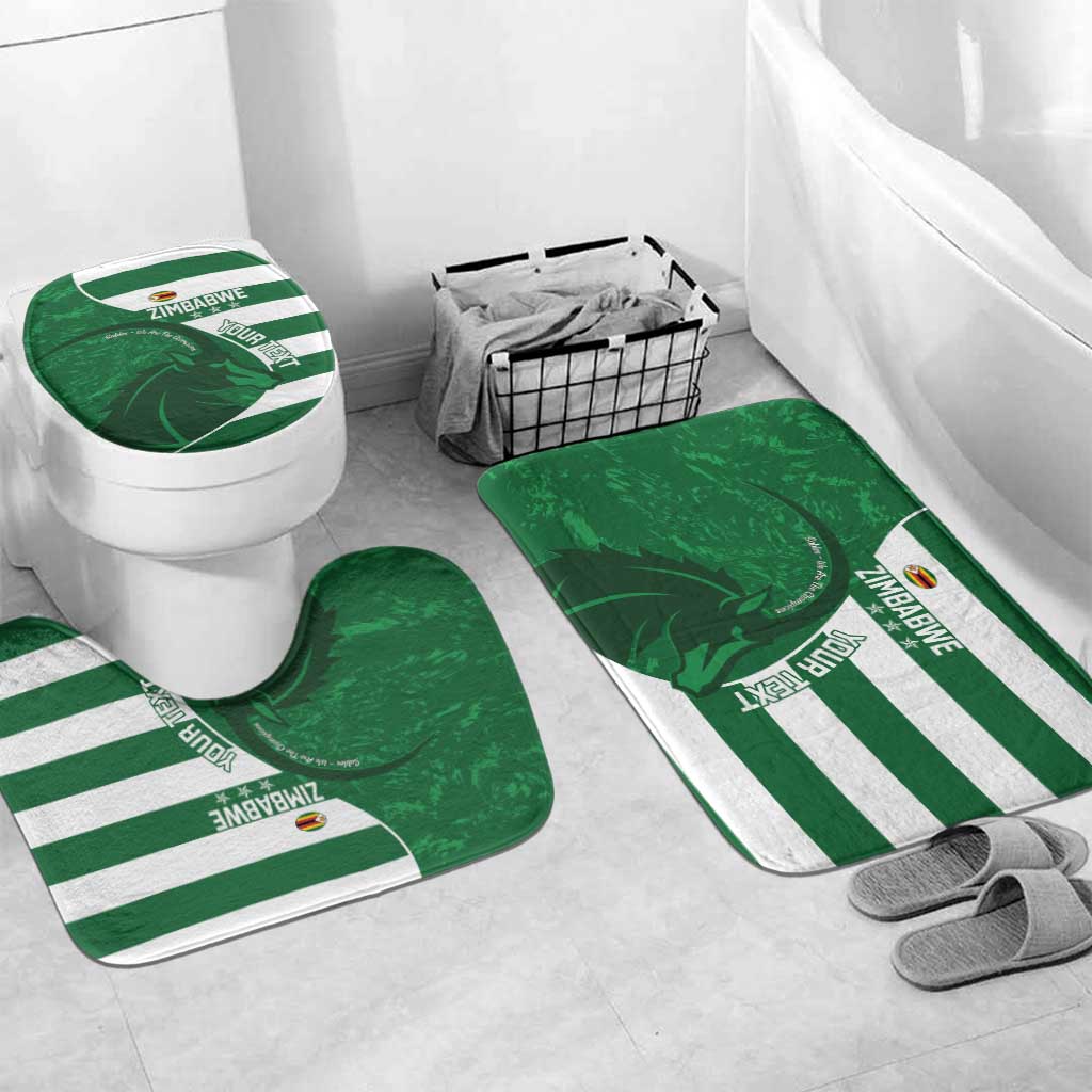 Zimbabwe Rugby Custom Bathroom Set Sables 3rd Champions Proud