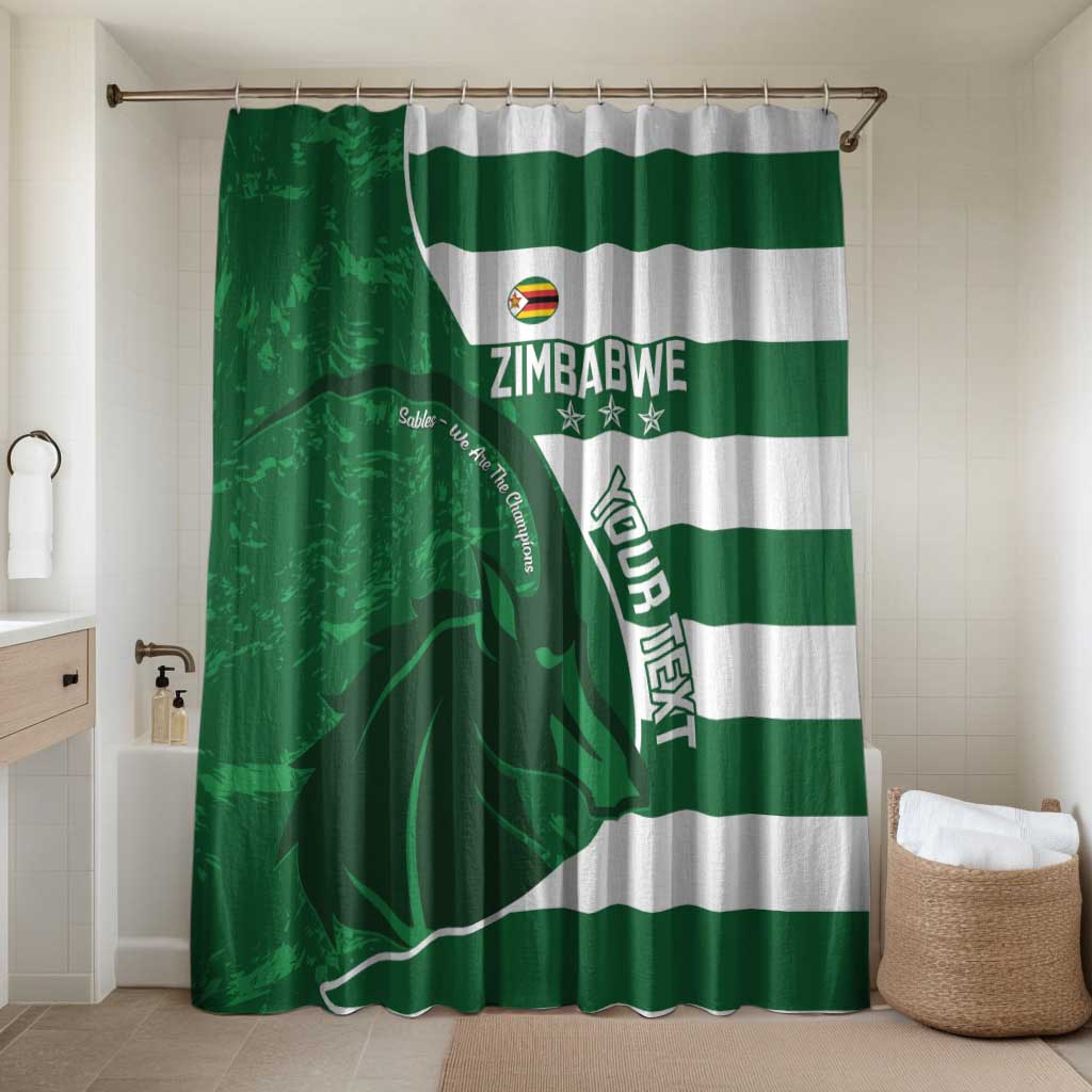 Zimbabwe Rugby Custom Bathroom Set Sables 3rd Champions Proud