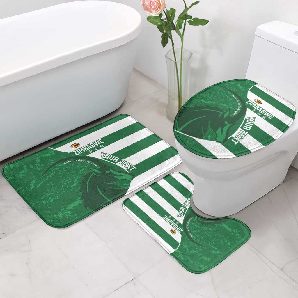 Zimbabwe Rugby Custom Bathroom Set Sables 3rd Champions Proud