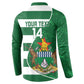 Zimbabwe Rugby Custom Button Sweatshirt Sables 3rd Champions Proud