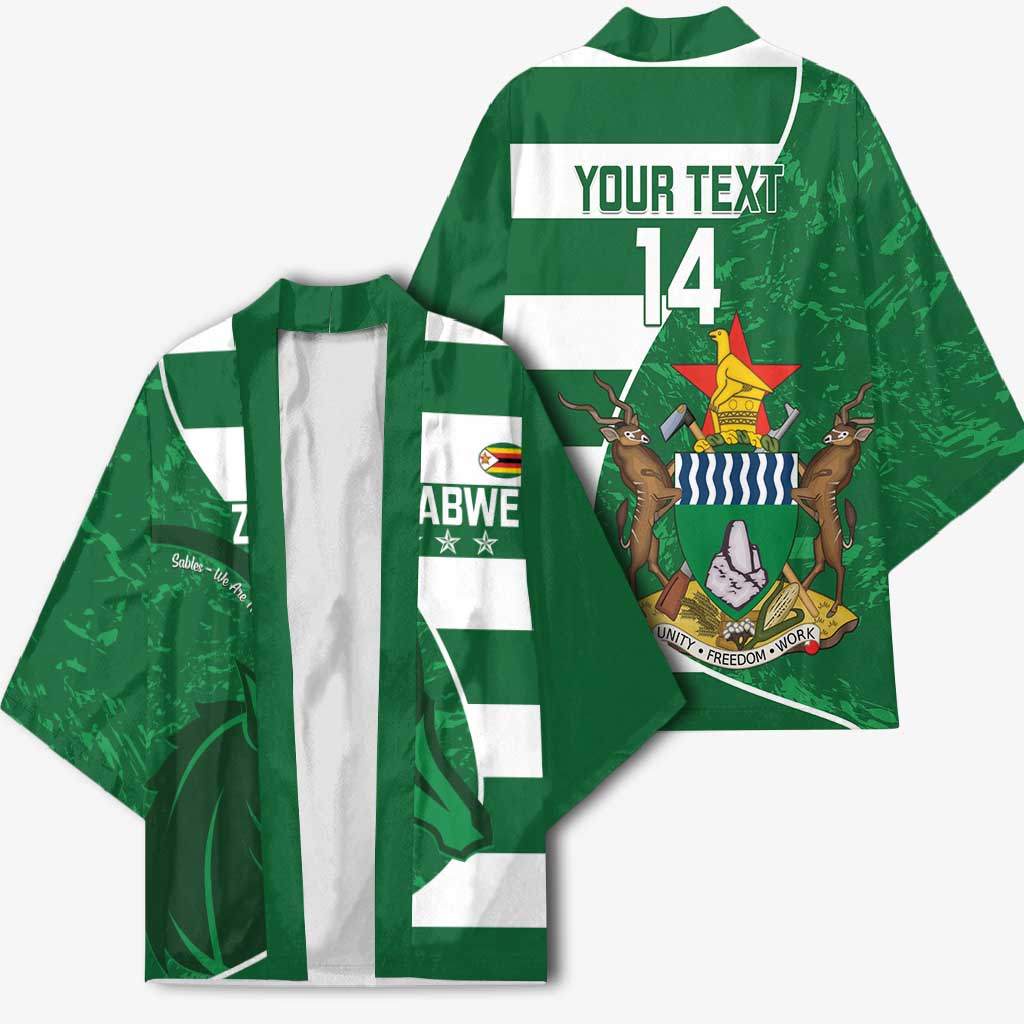Zimbabwe Rugby Custom Kimono Sables 3rd Champions Proud