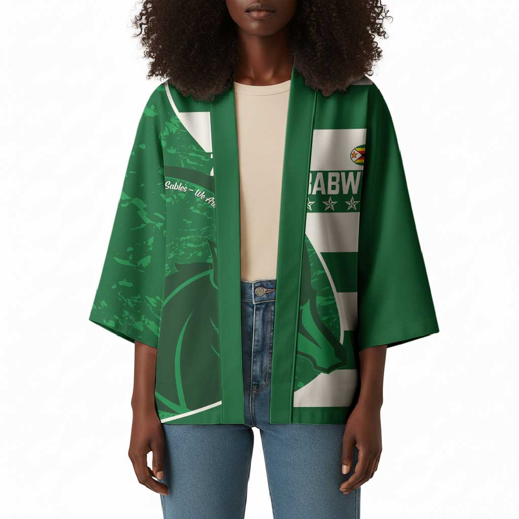Zimbabwe Rugby Custom Kimono Sables 3rd Champions Proud
