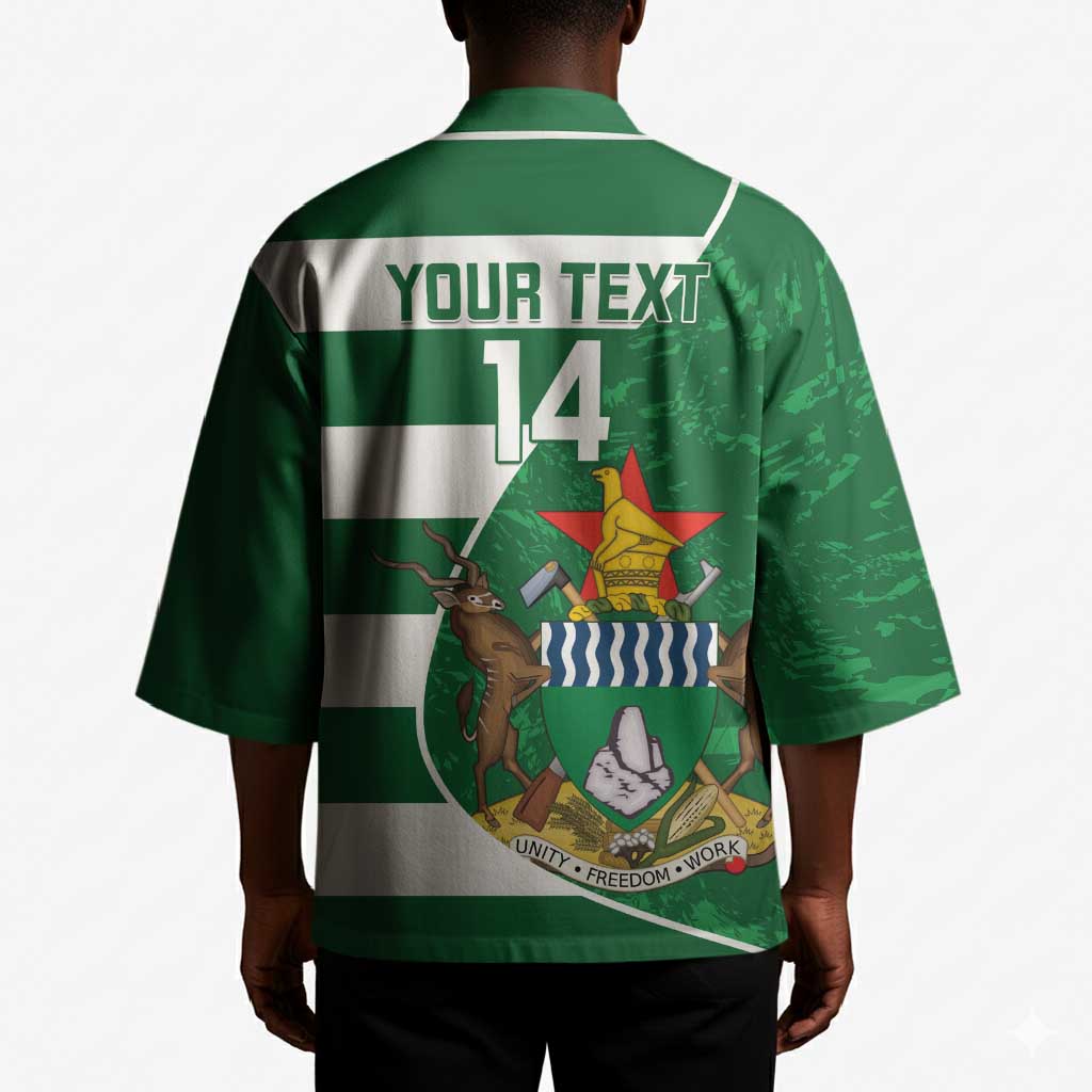 Zimbabwe Rugby Custom Kimono Sables 3rd Champions Proud