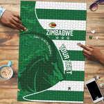 Zimbabwe Rugby Custom Puzzle Sables 3rd Champions Proud