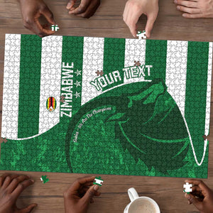 Zimbabwe Rugby Custom Puzzle Sables 3rd Champions Proud