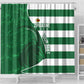 Zimbabwe Rugby Custom Shower Curtain Sables 3rd Champions Proud - African Pride