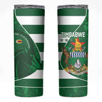 Zimbabwe Rugby Custom Skinny Tumbler Sables 3rd Champions Proud - African Pride